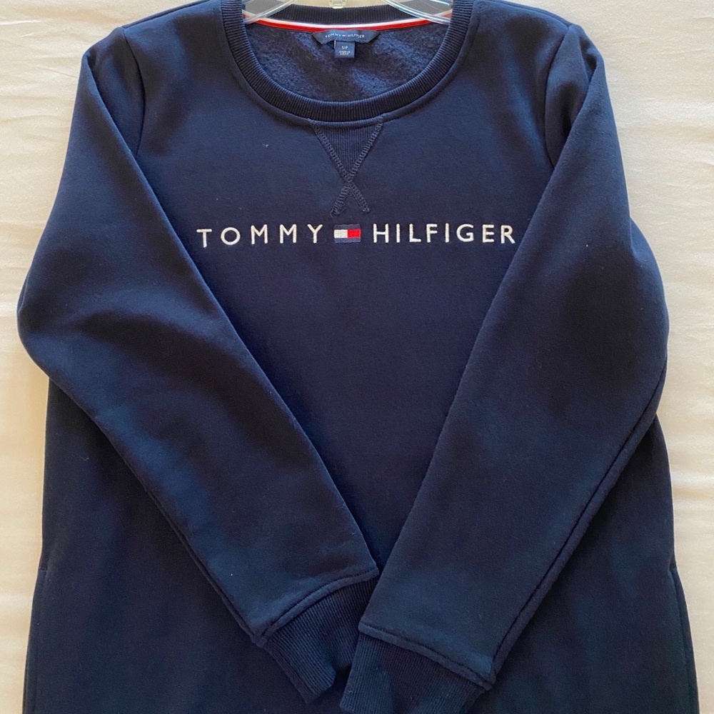 Tommy Hilfiger dark blue sweater dress